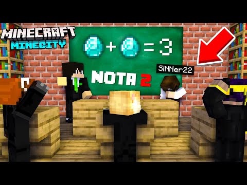 CUM am ramas *CORIGENT* la SCOALA din MINECITY ?!