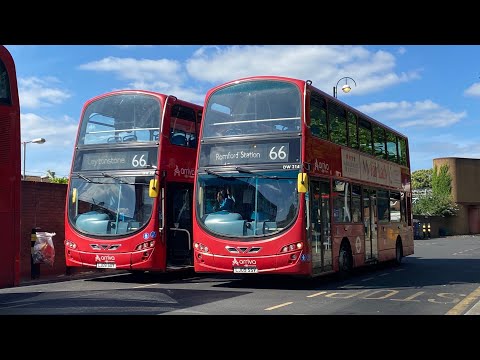 Kickdown + Overrevs | Arriva London Route 66 | Wrightbus Pulsar Gemini 2 VDL DB300 (DW206, LJ09SUY)