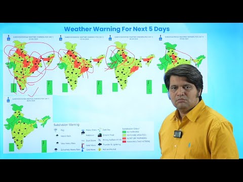 अगले 3 दिनों तक उत्तर-पश्चिम,मध्य और पूर्वी भारत में कम तीव्रता की उष्ण लहर की स्थिति बनी रहेगी