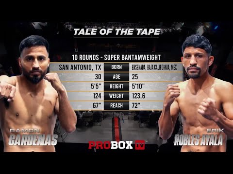 Ramon Cardenas vs Erik Robles Ayala [FULL FIGHT]