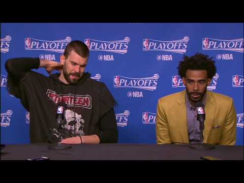Conley, Gasol joke about who had better option