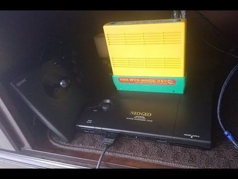 Neo Geo AES - How to operate the (161 in 1) MVS cartridge with a NEO MVS Magic Key