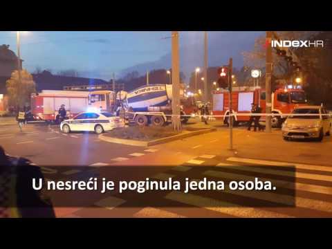 Stravična prometna nesreća u Zagrebu