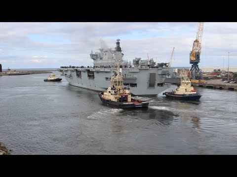 HMS Ocean farewell July 2017
