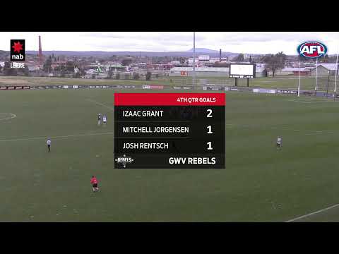 NAB LEAGUE 2019: Round 16 - GWV Rebels v Bendigo (Full Game)