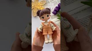 Handmade Crochet Doll | DIY #crochet #handmade #shorts