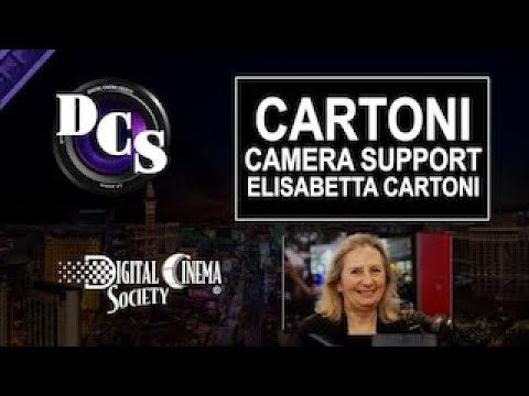 CARTONI CAMERA SUPPORT - Elisabetta Cartoni - NAB 2025