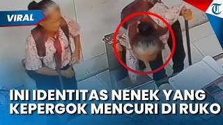 IDENTITAS NENEK Bertongkat yang Nekat Mencuri di Depok Terbongkar, Ternyata Kerap Beraksi