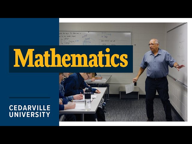 Thumbnail for video titled: Why Study Mathematics at Cedarville University?