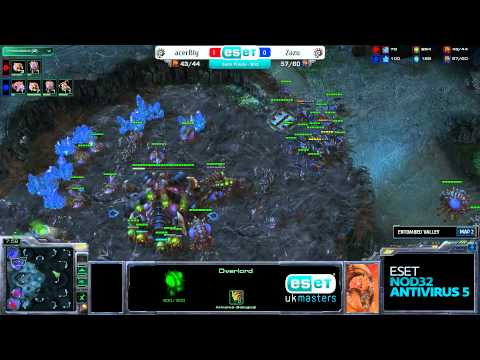ESET UK Masters Online Qualifier #1 - [Z] Zazu vs [Z] Bly - Map 2