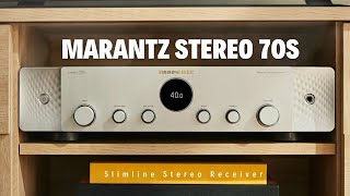 Video thumbnail for Marantz Stereo 70s Stereo Receiver by Ooberpad