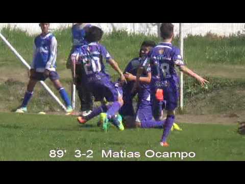 Sub 14 4° Fecha Torneo Clausura 2016 Defensor Sp 3 (M. Juambeltz y M. Ocampo x2) - Juventud 2