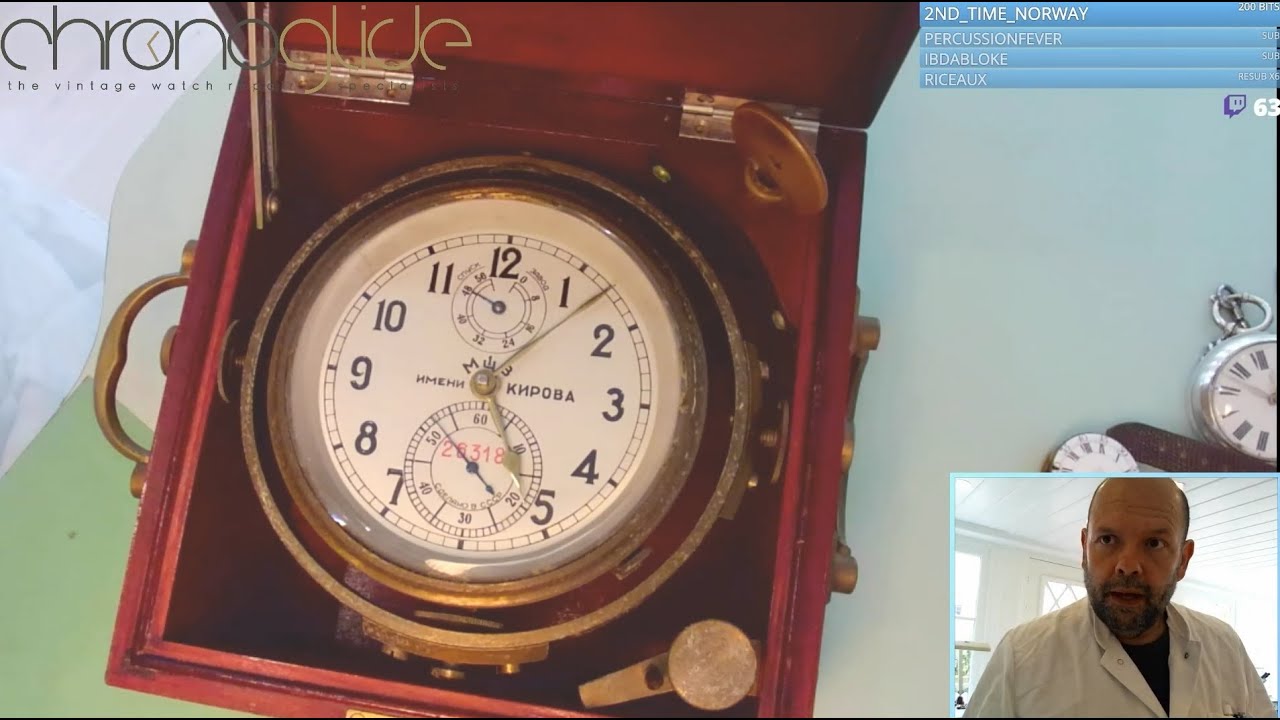 History of Watchmaking - Part 3 of 4 Marine Chronometer