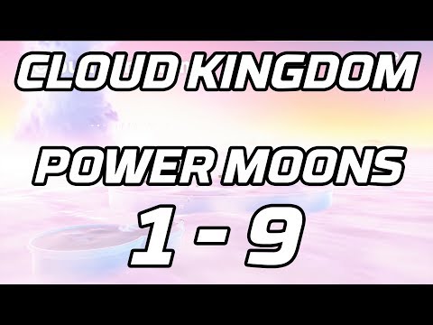 [Super Mario Odyssey] Cloud Kingdom All Power Moons 1 - 9 Guide