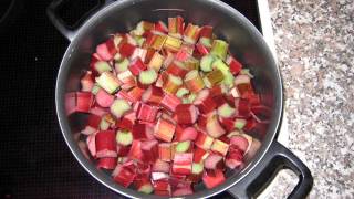 Rhubarb Stew