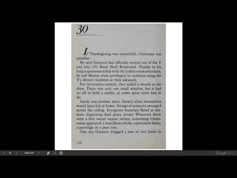 Maniac Magee Ch 30