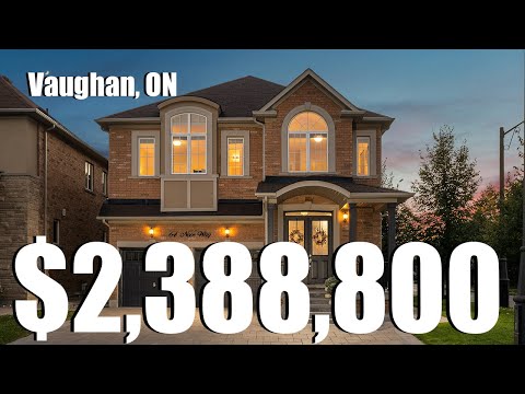 $2.3 MILLION DOLLAR VELLORE VILLAGE HOME FOR SALE IN VAUGHAN ONTARIO!!!!!