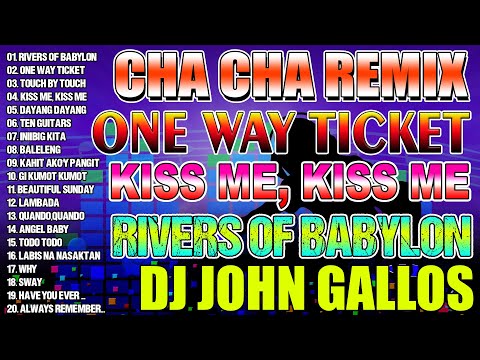 📌🇵🇭[TOP 1] 🔔NONSTOP CHA CHA REMIX 2024 💥 BAGONG TAGALOG CHA CHA REMIX 2024💊One Way Ticket💊