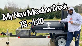 My New Meadow Creek TS-120 | GrillBillies BBQ Supply Tour | Southern Smoke Boss