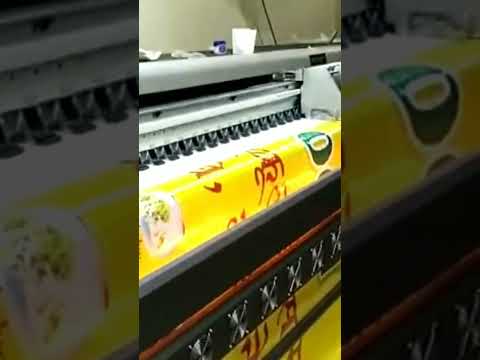 High speed banner printing machine konica 512i1024i