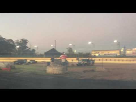 Maryborough Burnout Comp 30/7/16 incar footage