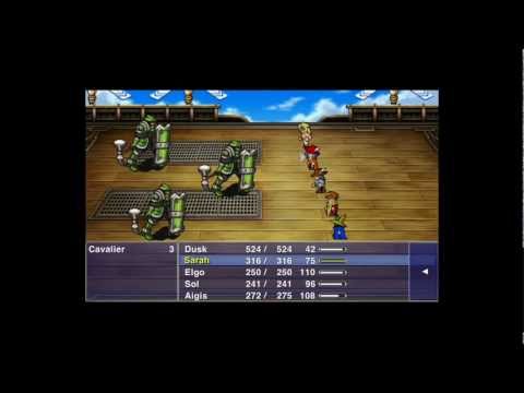 Final Fantasy Dimensions (iOS) - Boss #3 - Airship Gauntlet + Captain