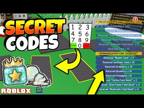 New Top Secret Gifted Crafting Codes Roblox Bee Swarm Simulator - 