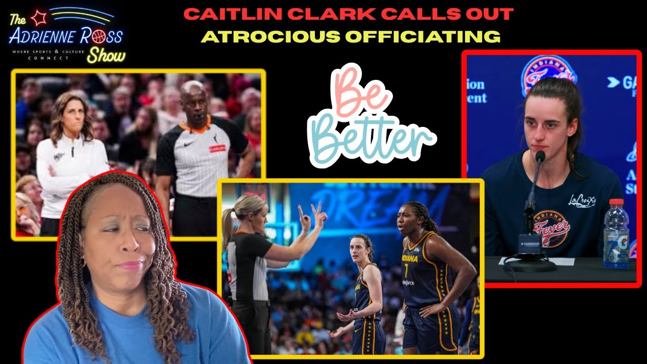 Caitlin Clark JUSTIFIABLY Calls Out ATROCIOUS Officiating in Fever-Dream Game