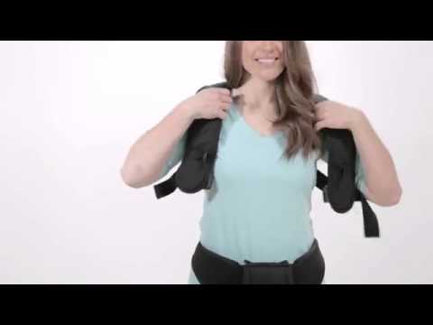 JJ Cole Medley Baby Carrier   How to use, all positions