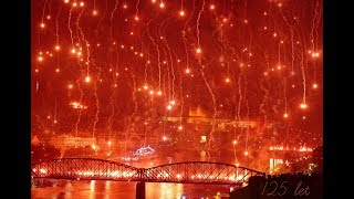 Tribuna Sever - oslavy 125. výročí klubu SK Slavia Praha Tribuna Sever - oslavy 125. výročí klubu SK Slavia Praha
