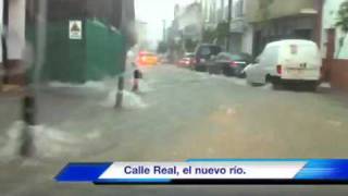 preview picture of video 'Tormenta de verano en Sanlúcar la Mayor'