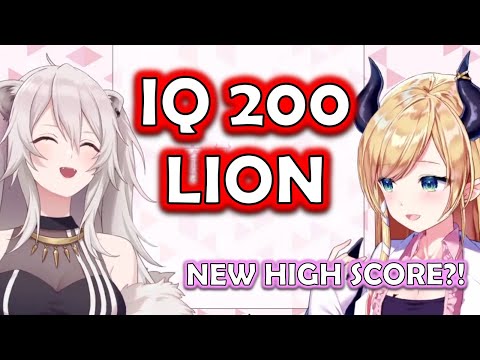 High Spec Lion Top Scored Choco's Test 【Shishiro Botan / Yuzuki Choco】【HOLOLIVE】【ENG SUB】