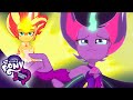 My Little Pony Daydream Shimmer Defeats Midnight Sparkle Equestria Girls Friendship Games