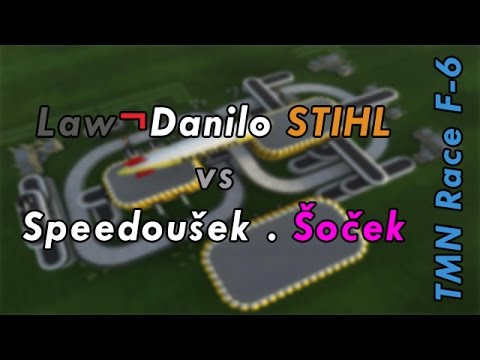 TMN Race F-6 - Comparison Danilo (: vs. Shock/CZE - Trackmania Nations Forever
