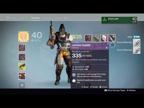Destiny: Rise of iron - TRESPASSER from legendary engram