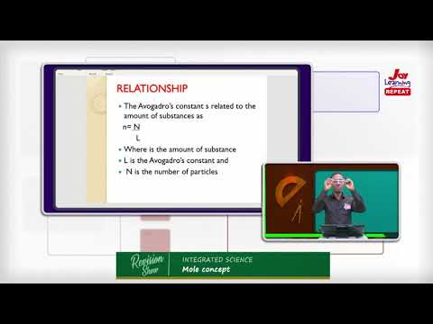 Integrated  Science - Mole  Concept - Part 1 (18/08/2021)