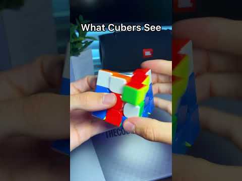 What Noncubers VS Cubers See On The Rubik’s Cube 🫣