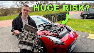 SAVING £1,000 – DIY Jaguar F Type Supercharger Fix!