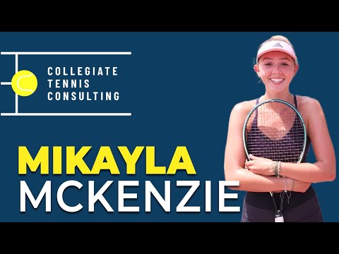 Mikayla McKenzie (2023) - Tennis Recruiting Video