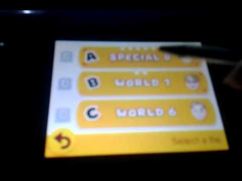 Super Mario 3D Land Glitch : File Sprite Glitch