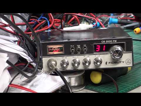 Fidelity CB2000FM CB27/81 CB radio (mobile) - On The Air Test