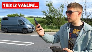 A shady episode... Van Life UK