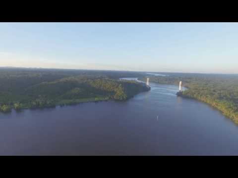 Sobrevoo na Orla de Oiapoque-AP