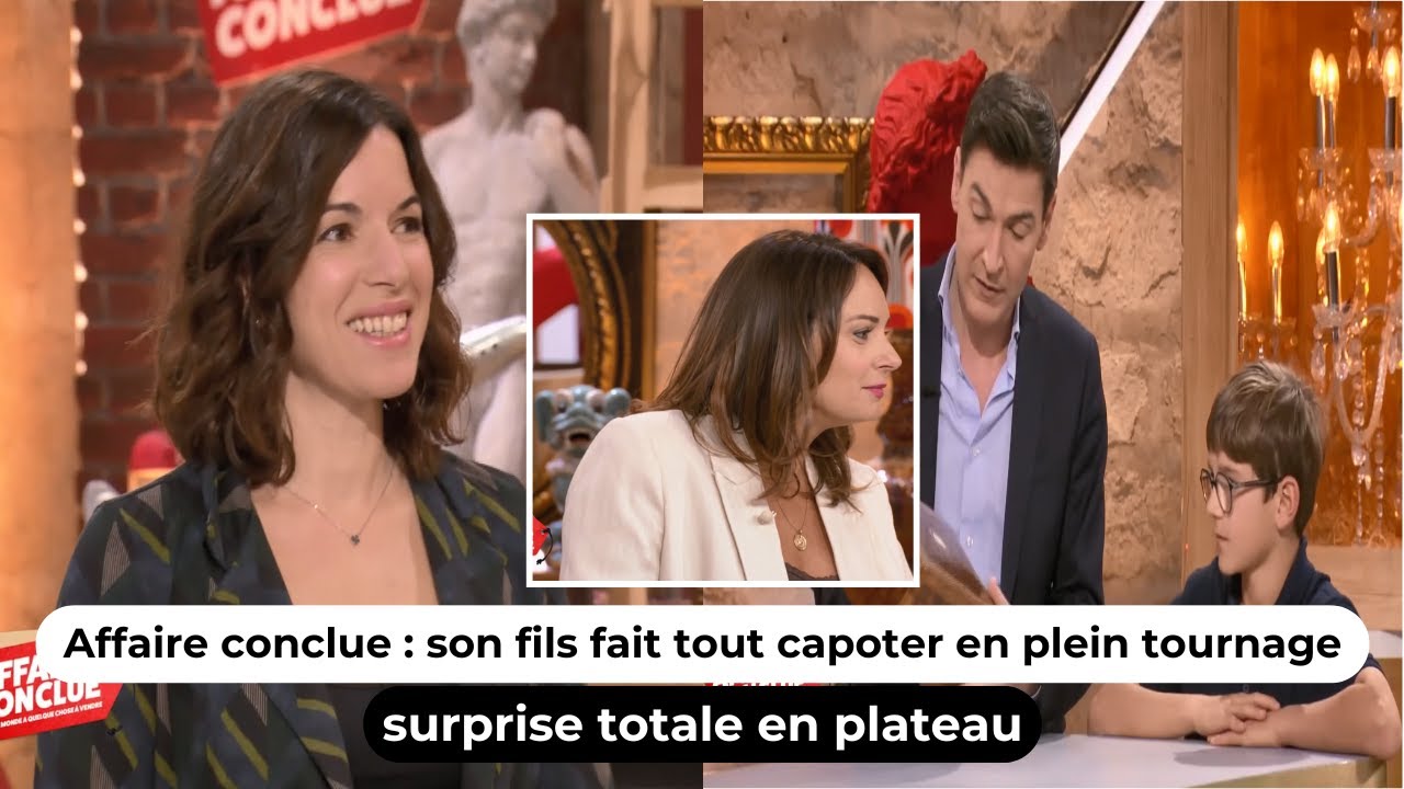 Affaire conclue : son fils fait tout capoter en plein tournage, surprise totale en plateau