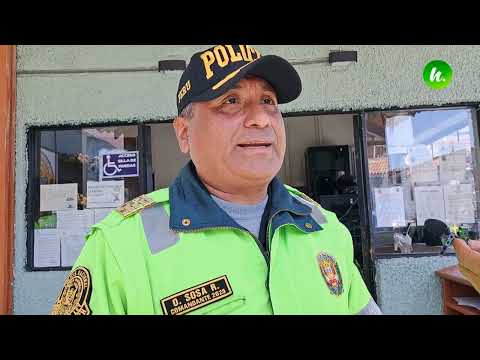 HUARAZ ANCASH POLICIA NACIONAL EN ACCION POR ELECCIONES
