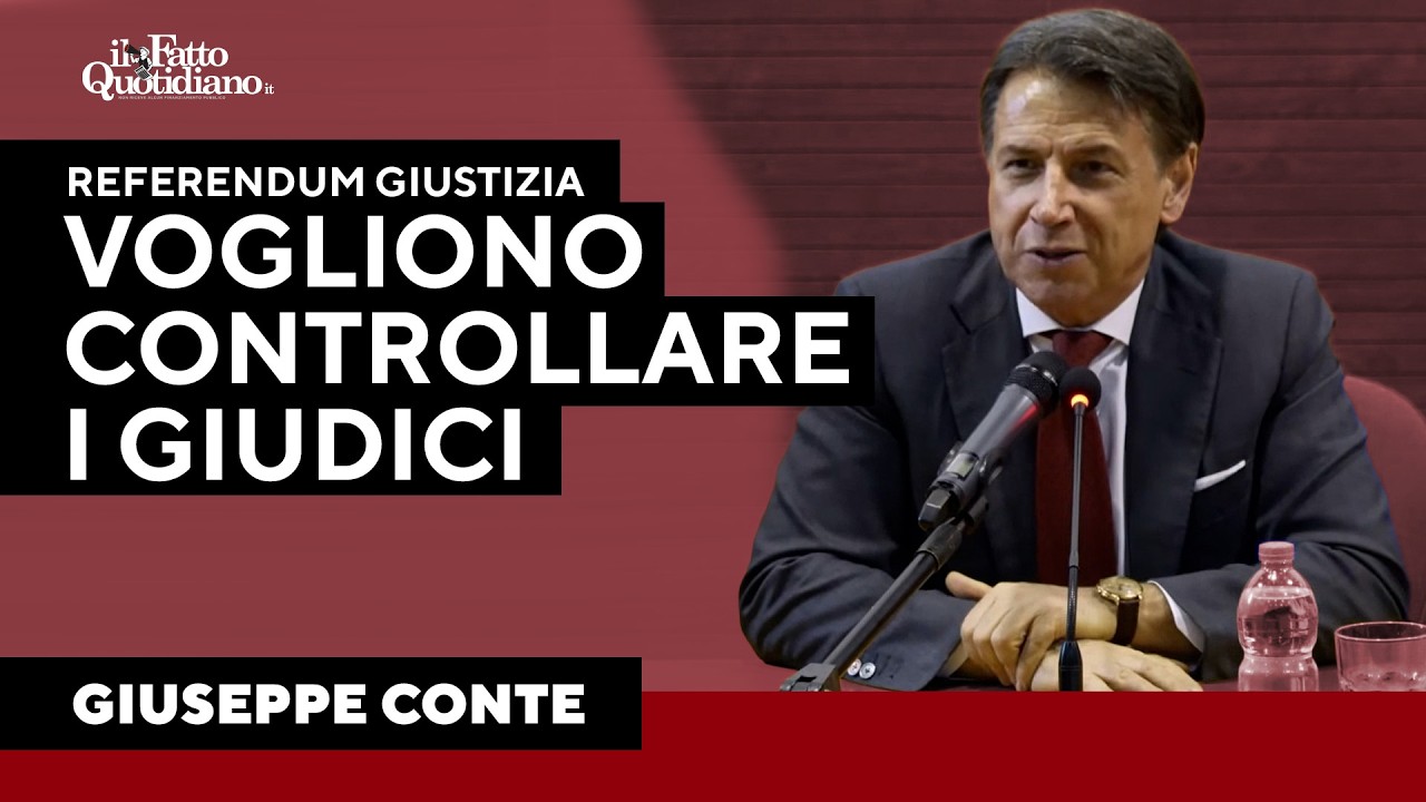 Conte: "Questa maggioranza non fa prigionieri. Vogliono il controllo della magistratura"