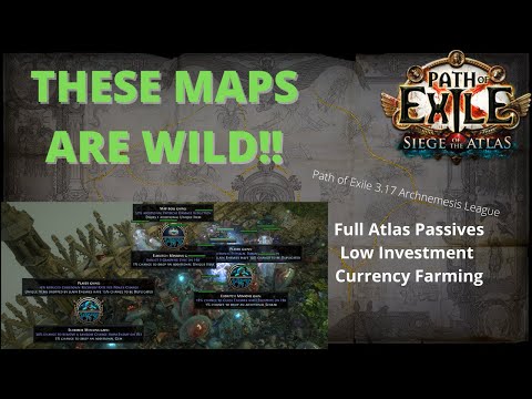 EZ SCARAB LEAGUE?! - Full Atlas Passives Low Investment Currency Farming - Path of Exile 3.17