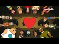 Total Drama World Tour Lovin Time Rowin Time Multilanguage 16 Versions