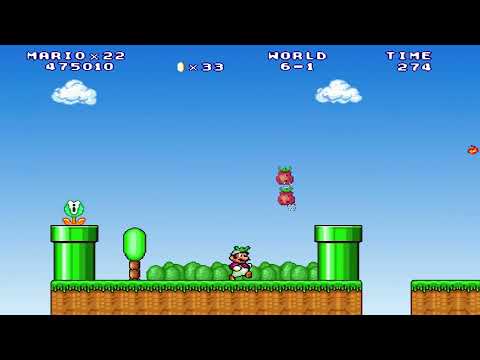 Mario Forever - World 6-1 (Reversed)