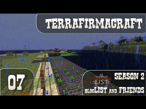 Minecraft Terrafirmacraft - Season 2 Multiplayer - Ep 07 - The Farm Island
